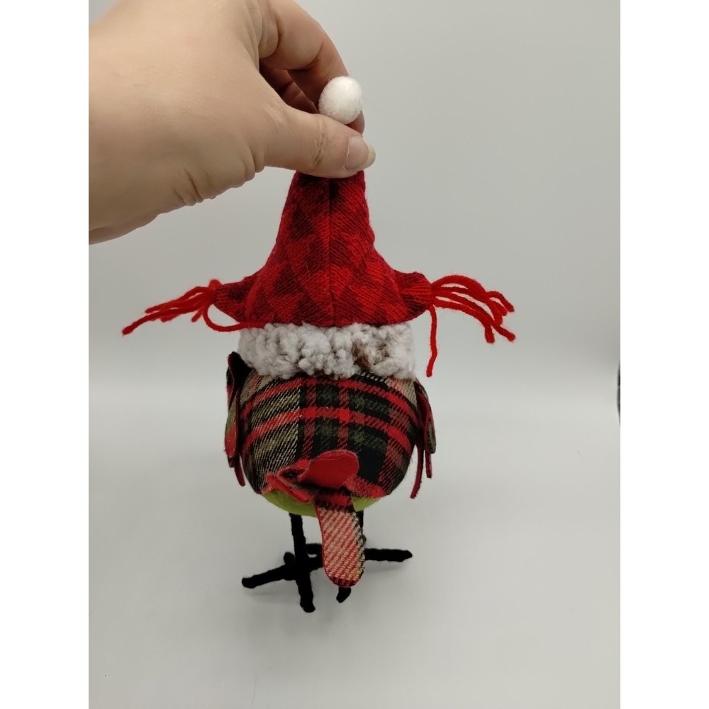 Lot Of 2 Featherly Friends Spritz Birds Wondershop Target Plaid Christmas - Picture 9 of 11